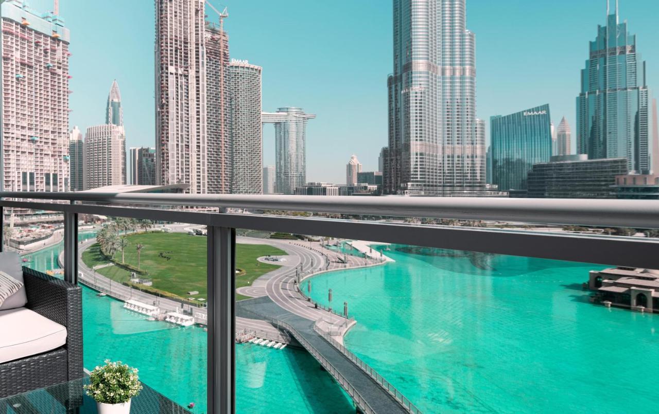 Elite Royal Apartment - Full Burj Khalifa & Fountain View - Brilliant - 2 Bedrooms & 1 Open Bedroom Without Partition 두바이 외부 사진